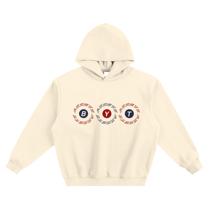 Fleeced Boxy Hoodie