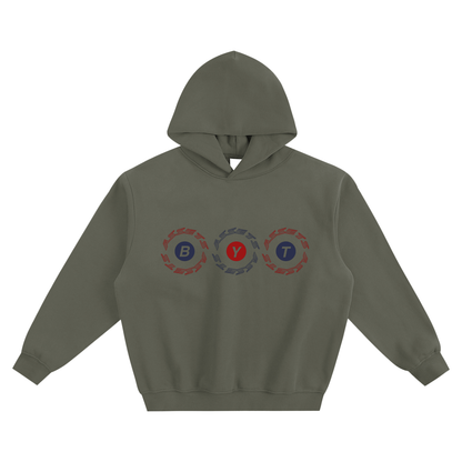 Fleeced Boxy Hoodie